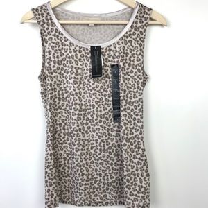 Banana Republic | Luxe Touch Leopard Tank Top